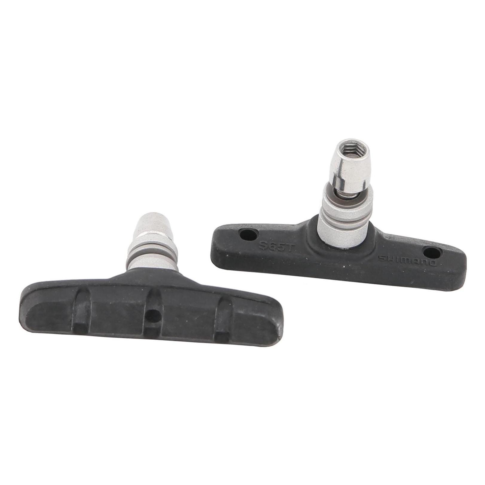 Shimano Bremsschuhe S65T für Alufelgen 1 Paar (Shimano, Gummi) (Y8GP9810A)