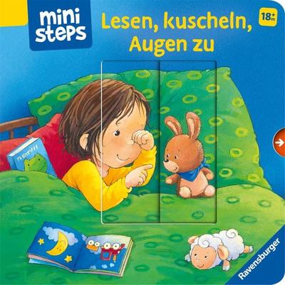 ministeps: Lesen, kuscheln, Augen zu, Gebundene Ausgabe von Sandra Grimm, Ravensburger Verlag GmbH, 978-3-473-30285-7