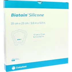 Biatain Silicone Schaumverb. Sakrum Groß 25x25 cm 5 ST