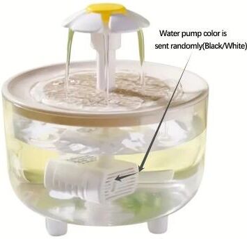 Uplift Picks USB Quiet 1L Cat Water Fountain With Filter For Automatic Pet Drinking 04 1 L