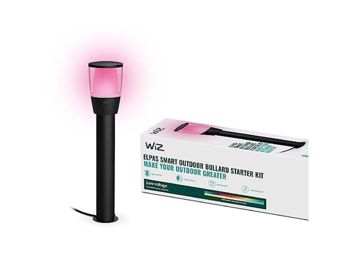 WiZ Tunable White & Color Elpas Outdoor Pollerleuchten Starter-Set, 400 lm