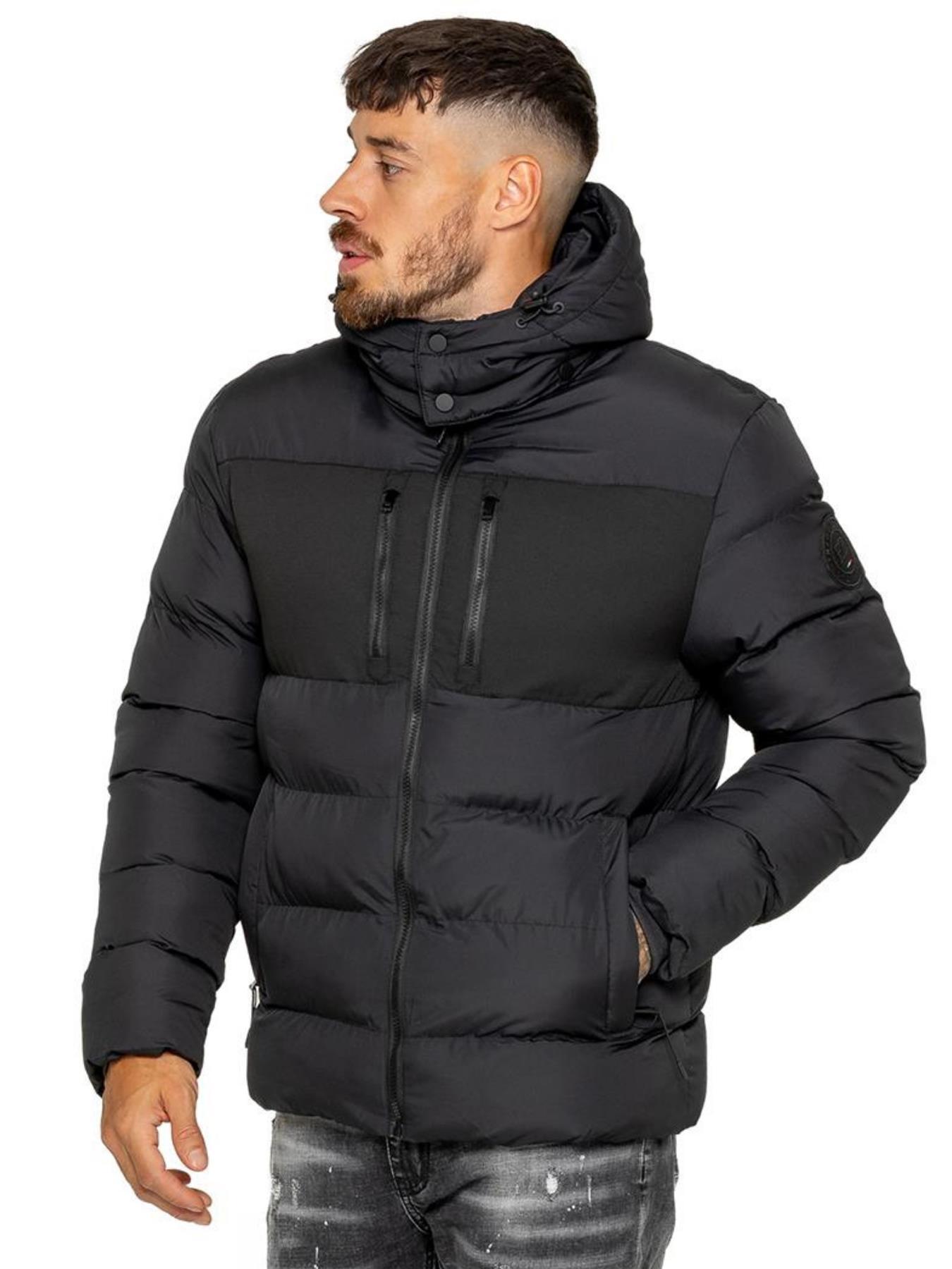 Enzo Milano | Herren gefütterte Pufferjacke