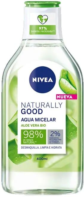 Nivea Naturally Good Água Micelar 400 ml