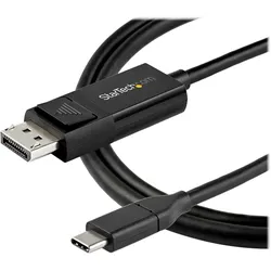 StarTech USB C – DisplayPort (1 m), Videokabel, Schwarz