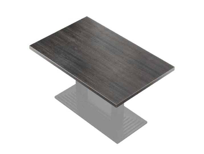 GGMMÖBEL Brasil Tischplatte B:T 108 x 58 cm Wenge Holzplatte Perfekt für klappbare Küchentisch, Esstisch ABS Kante HPL beschichtete Restaurant, Cafe, Bar