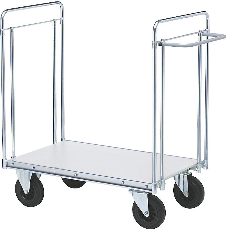 Plattformwagen SERIE 400, Modell 55, 2 Stirnseiten, LxBxH 1800 x 850 x 1180 mm HelgeNyberg