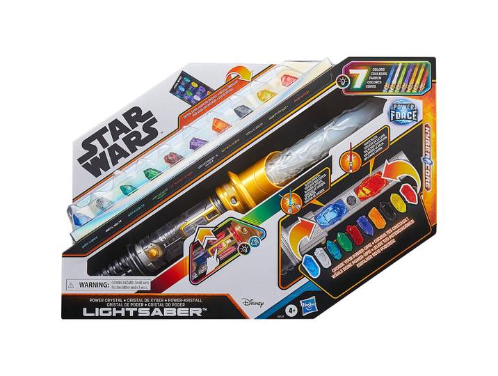 Star Wars Power Crystal Lightsaber HASBRO