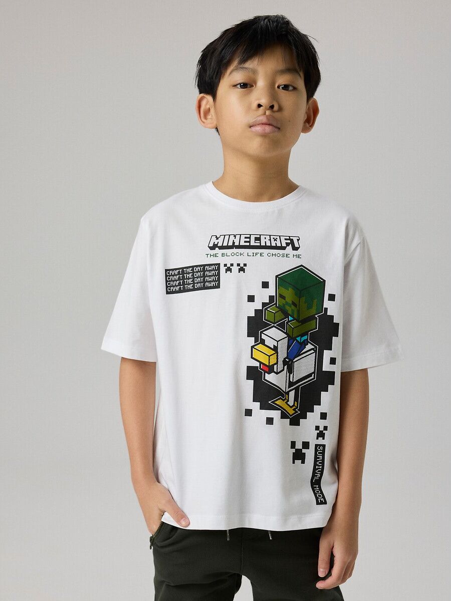 NAME IT T-shirt manches courtes, MINECRAFT