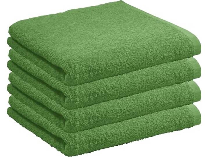 REDBEST Duschtuch Oceanside 4er-Pack Leichtfrottier grün Größe 70x140 cm