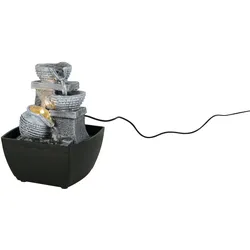 Tischleuchte LED LUMA (BHT 12x18x13 cm) - braun - BHT 12x18x13 cm