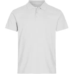 CLIQUE Single Jersey Poloshirt Herren 00 - weiss XL