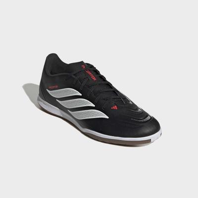 Fußballschuh ADIDAS PERFORMANCE "PREDATOR CLUB SALA, HALLENBÖDEN", Herren, Gr. 42, core schwarz, ftwr weiß, lucid rot, Synthetik, Schuhe Fußballschuh, für Halle und Straße