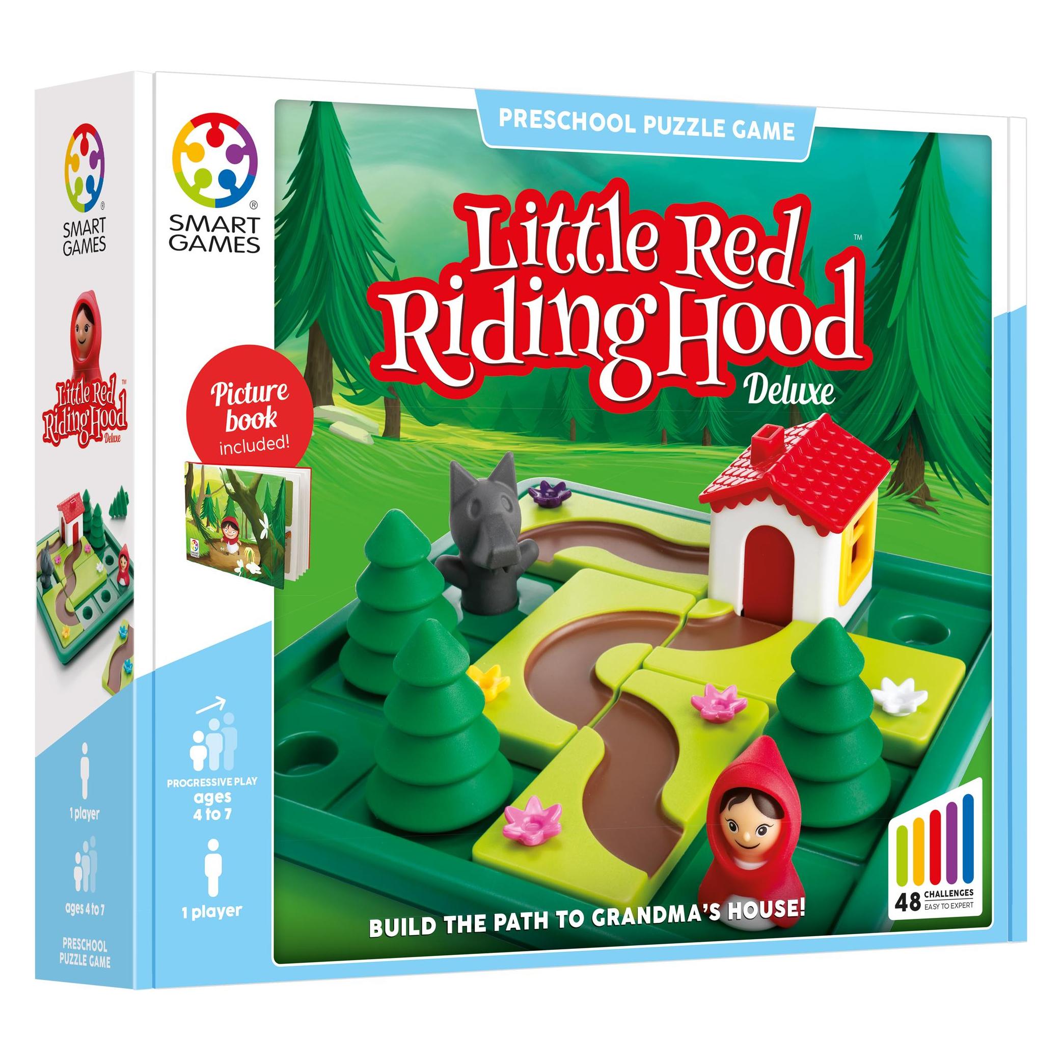 Smart Games Rotkäppchen Deluxe (Deutsch, Englisch, Französisch, Italienisch, 1 Spieler) (SG 021)