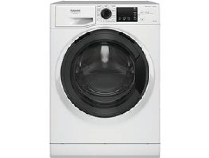 Lave-linge séchant Hotpoint NDB86489WKAFR - 8 / 6 kg - Induction - 1400 trs/min - Blanc