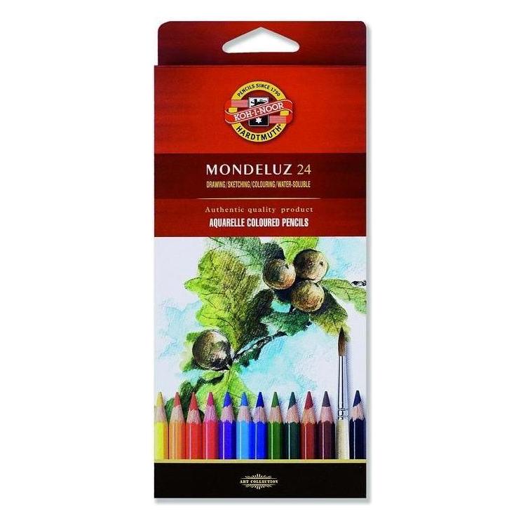 Koh-i-Noor Aquarellstifte Mondeluz 24 sp (24x) (147174)