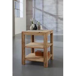 WOLFMÖBEL Regal Yoga 6587 Holz Braun Sheesham