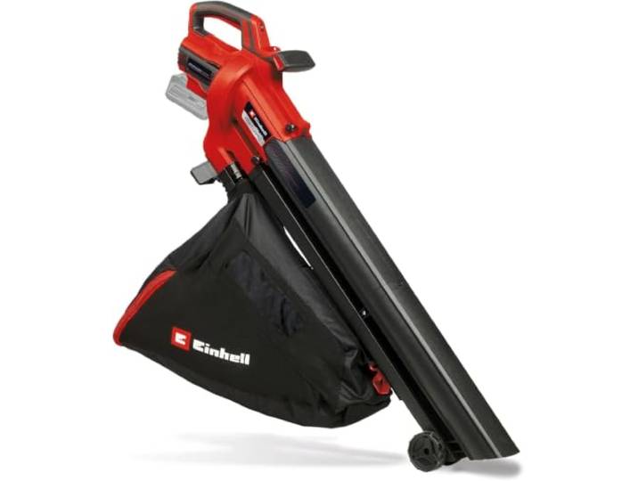 Einhell Akku-Laubsauger VENTURRO 18/210 PXC 18 V 500 m³/h Saugleistung 45-L-Fangsack 210 km/h Blasfunktion ohne Akku