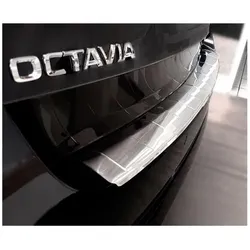 ProPlus, Kennzeichenhalter, Edelstahl Ladekantenschutz für Skoda Octavia IV Kombi ab 2020 bis heute (Heck)