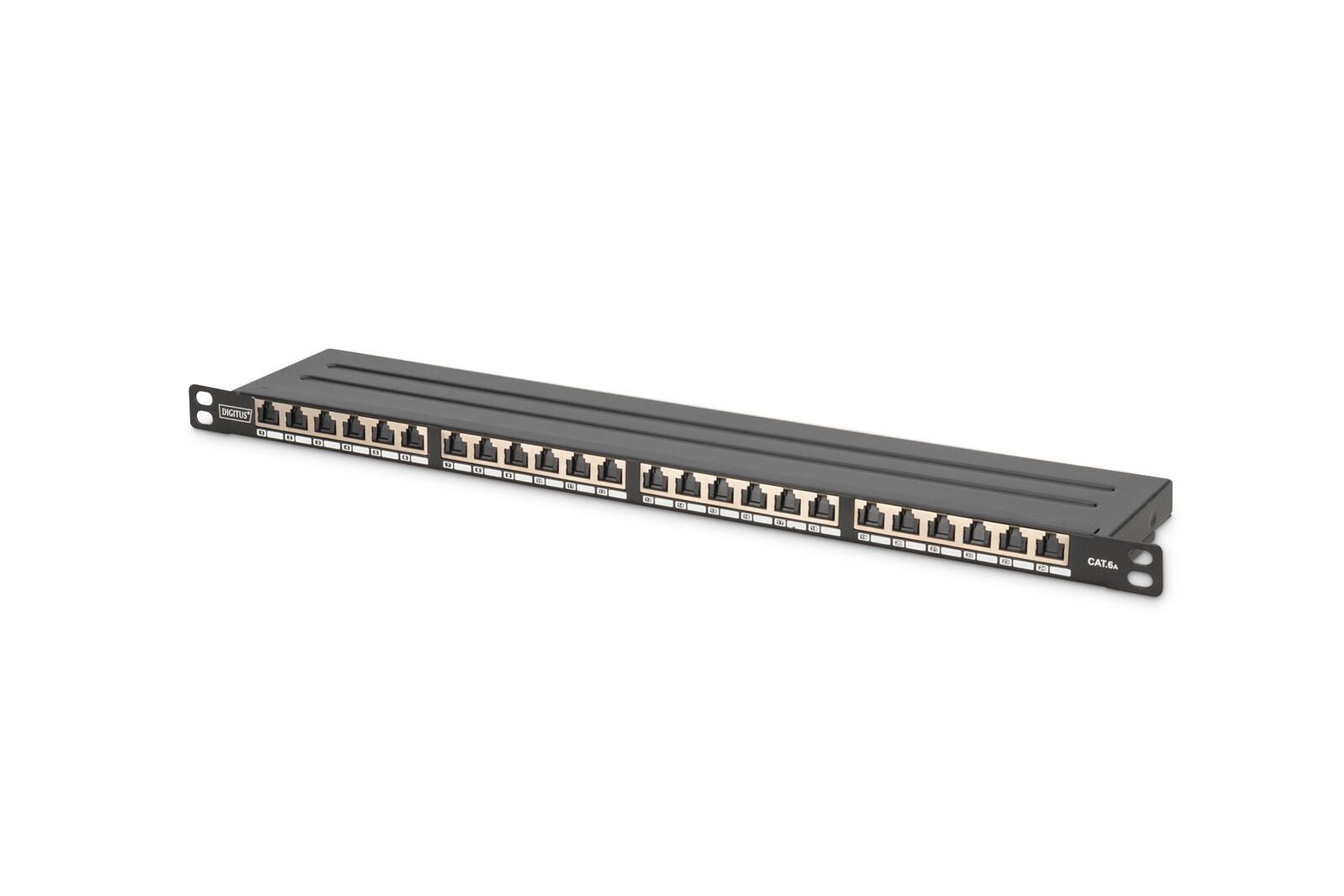 Digitus CAT 6A, Klasse EA High Density Patch Panel, geschirmt DN-91624S-SL-EA