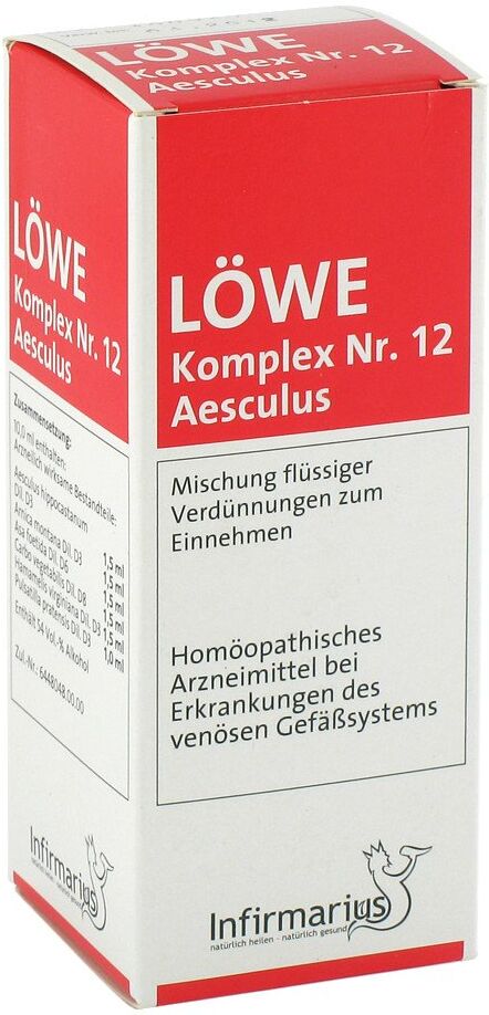 Löwe Komplex Nummer 12 Aesculus Tropfen 100ml