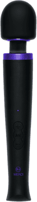Doc Johnson USA Power Wand Rechargeable Ultra Puissant - Noir