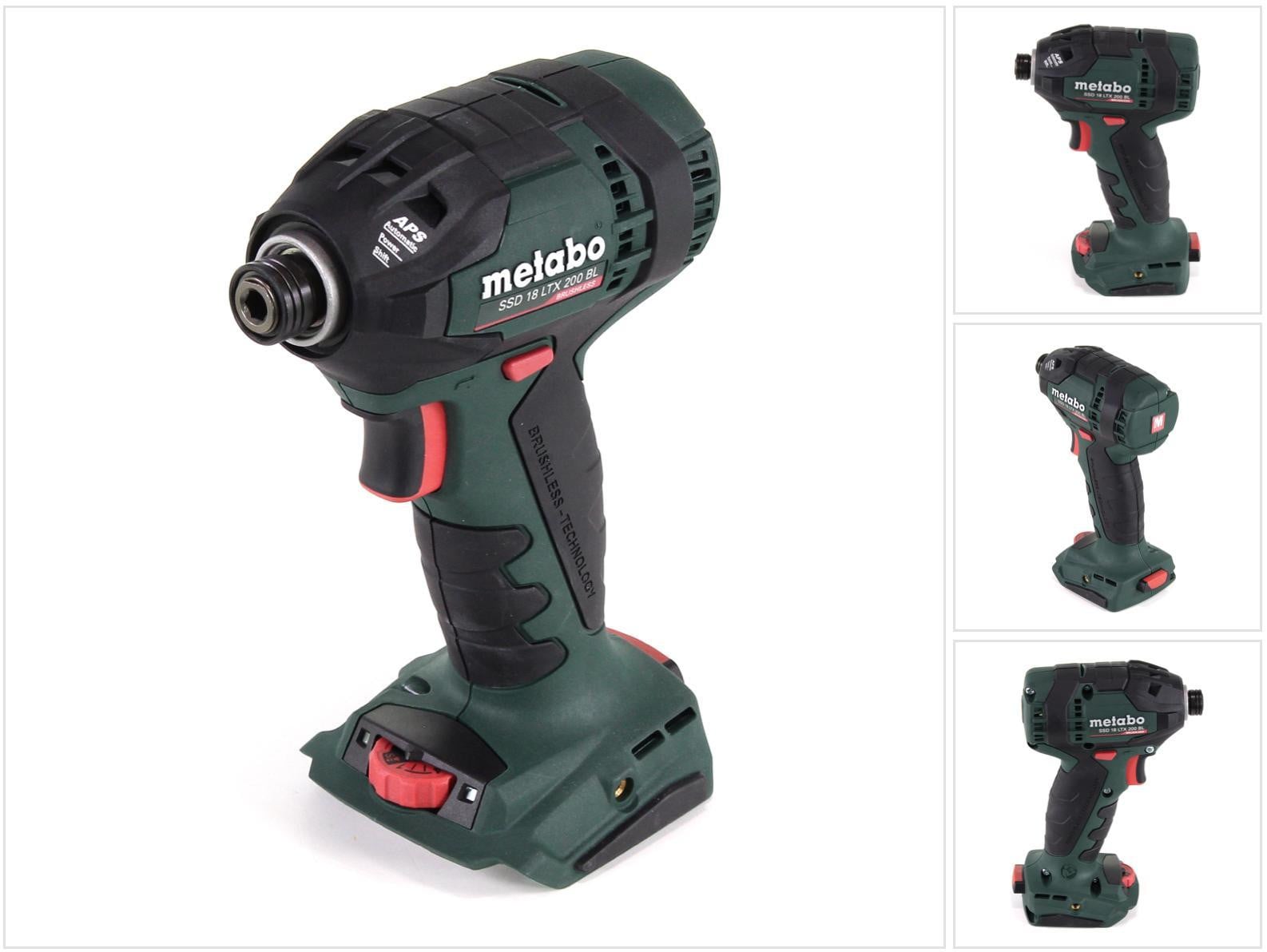 Metabo SSD 18 LTX 200 BL Accu-schroefboormachine met slagfunctie