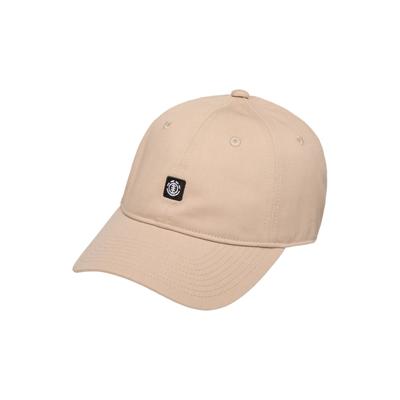 Fitted Cap ELEMENT "Icon Dad Twill", Herren, beige (humus), Obermaterial: 100% Baumwolle., Caps