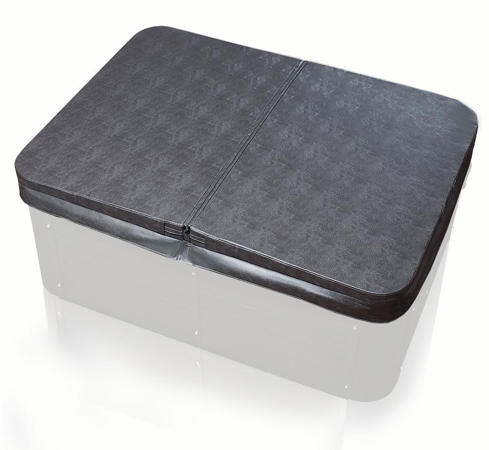 TroniTechnik Thermoabdeckung für Outdoor Whirlpool LEVANZO 192x137 cm, Schaumstoffkern, Kunstleder, hochisolierend, Schutz vor Witterung