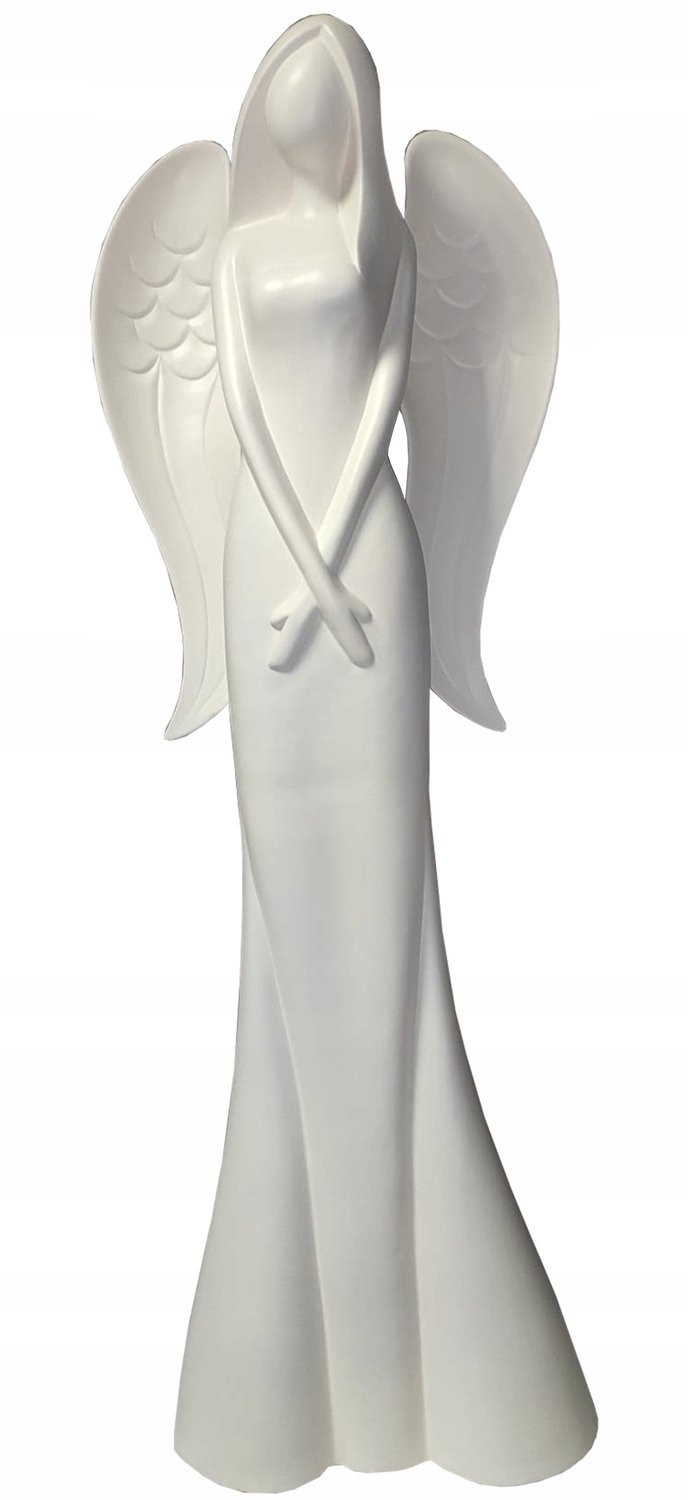 Grote Witte Engel Decoratie Figuur - 75 cm