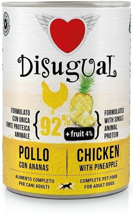 Disugual Frango com Abacaxi Fruit Pollo 6 unid x 400g