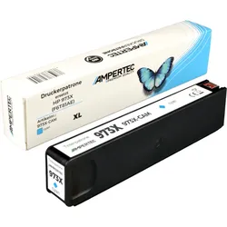 Kompatible Tinte ersetzt HP F6T81AE  973X  cyan