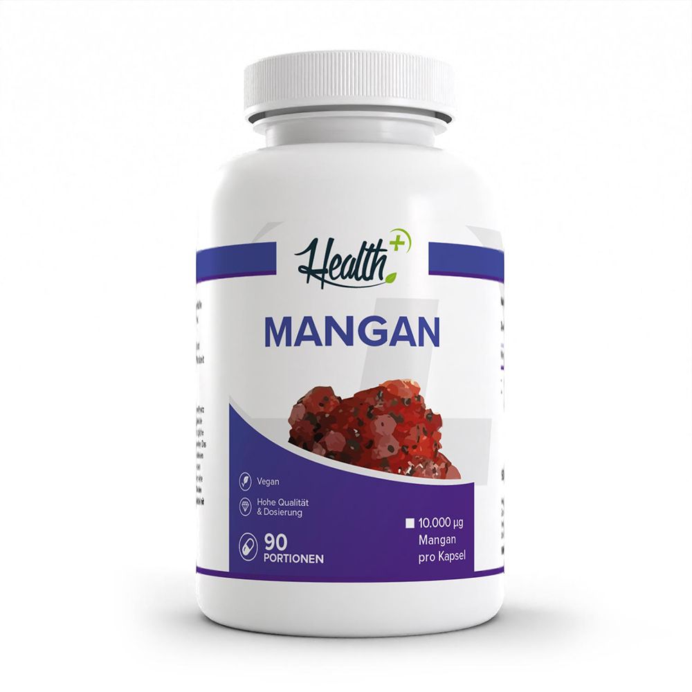 Health+ Mangan (90) Unflavoured 90 St Kapseln