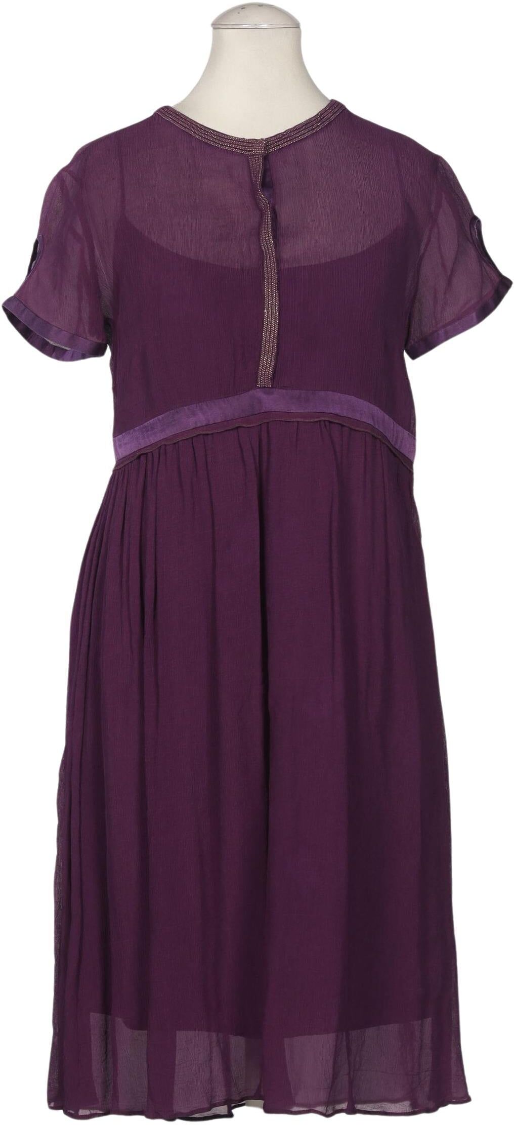 Costume National Damen Kleid, Lila, Gr. EU 34 (IT 40), Seide - Second Hand