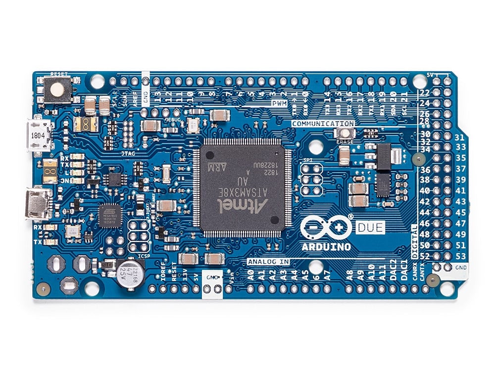Originele Arduino Due zonder pennen