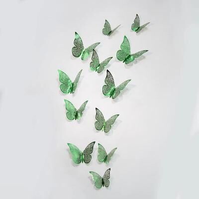 Uplift Picks 3D Mirror Butterfly Wall Stickers Elegant DIY Wall Decor For Living Room And Events 30