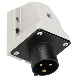 PCE 513-7 CEE-Wandgerätestecker 16A 3p 7h IP44 5137