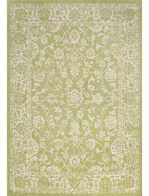 JONATHAN Y Sinjuri Bohemian Textured Weave Floral Indoor/Outdoor Area Rug