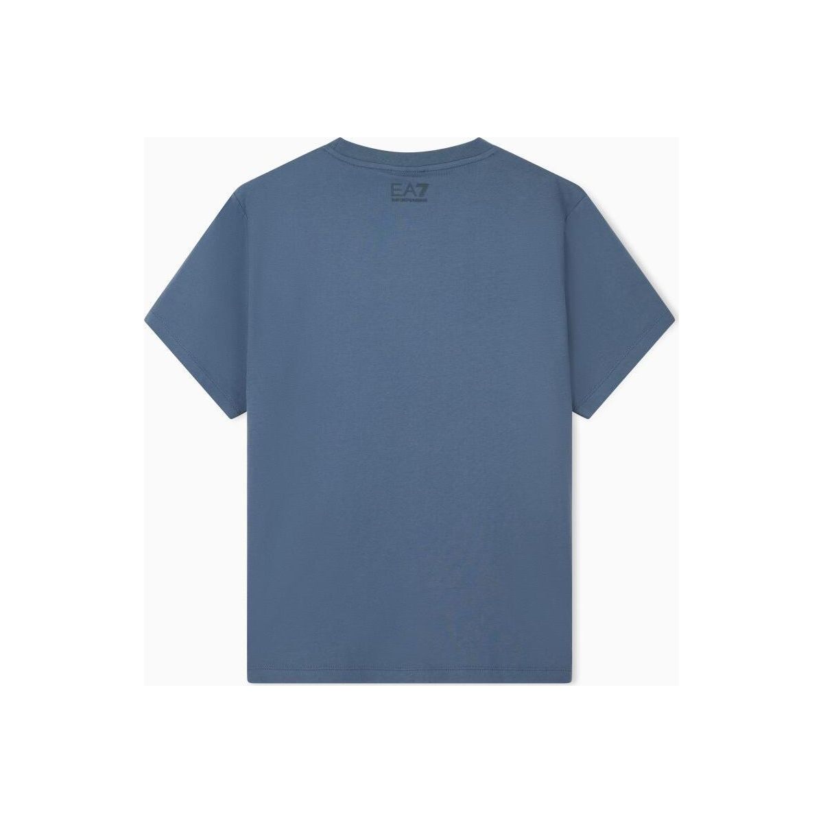 EA7 Train Logo Series W Tee SS Extended Box Logo Crossover - Train Logo Series W Tee SS Extended Box Logo Crossover bering sea (U9304) S 7W001682 AF21060-U9304-S