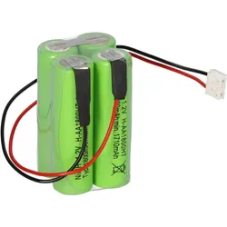 Notleuchten-Akku NiMH4820Q 4,8V NiMH 1800mAh 32cm Kabel + Stecker