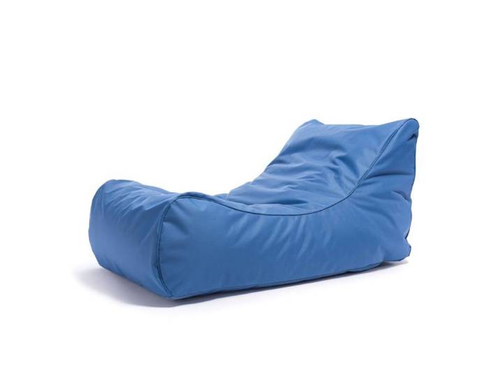 Master Polyester Canapé Pouf Outdoor Pouf Fauteuil Relax Salon 115x65x60cm Ivoire - Ecopuf