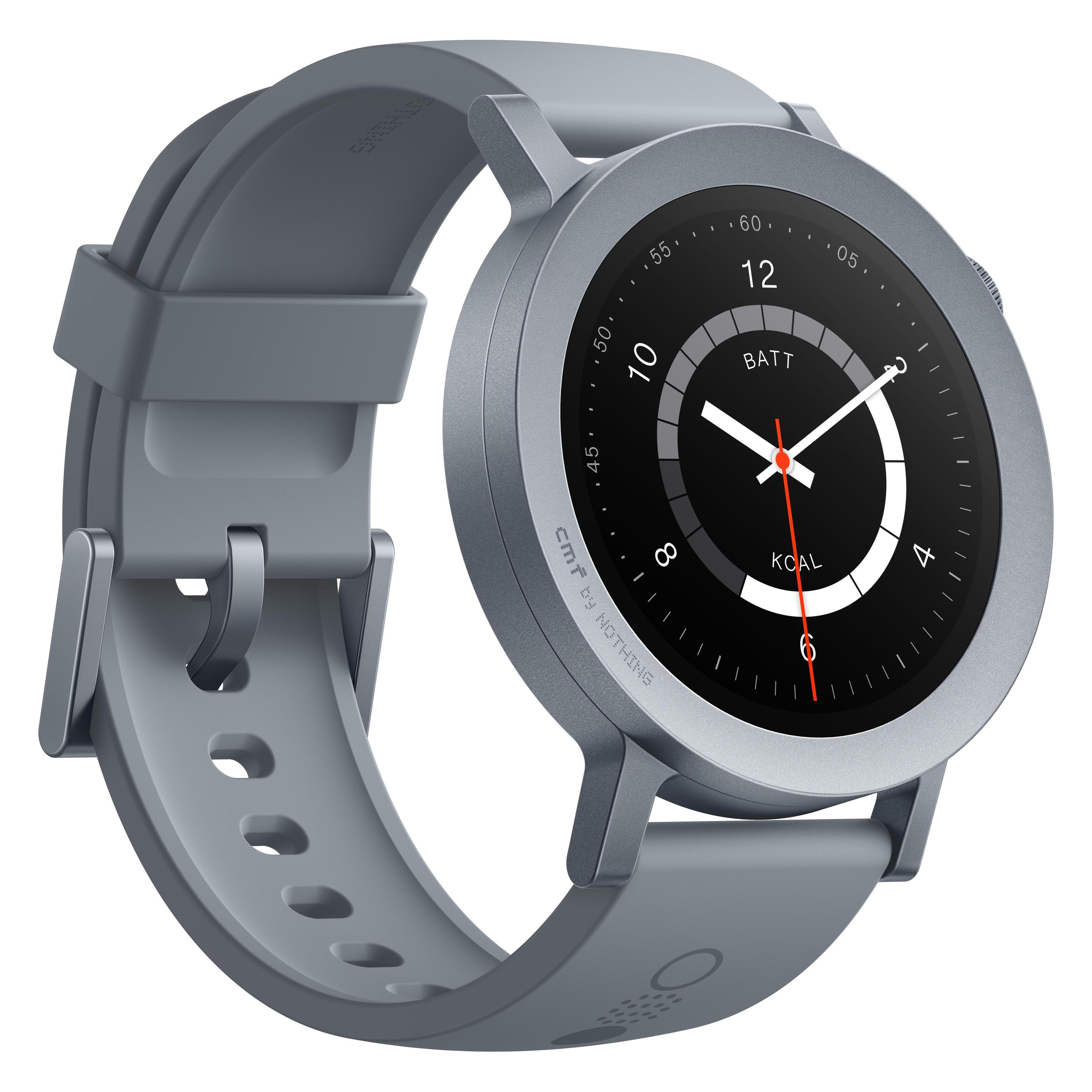 CMF Watch Pro 2 (45 mm, Metall, Grau, ohne SIM) (A10700012)