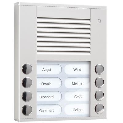 TCS Tür Control Audioaußenstation 2-reihig PES08-EN/04