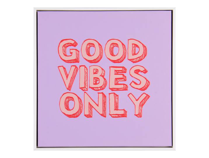 Impression d'art Only Polyester Multicolore 30 x 30 x 2cm