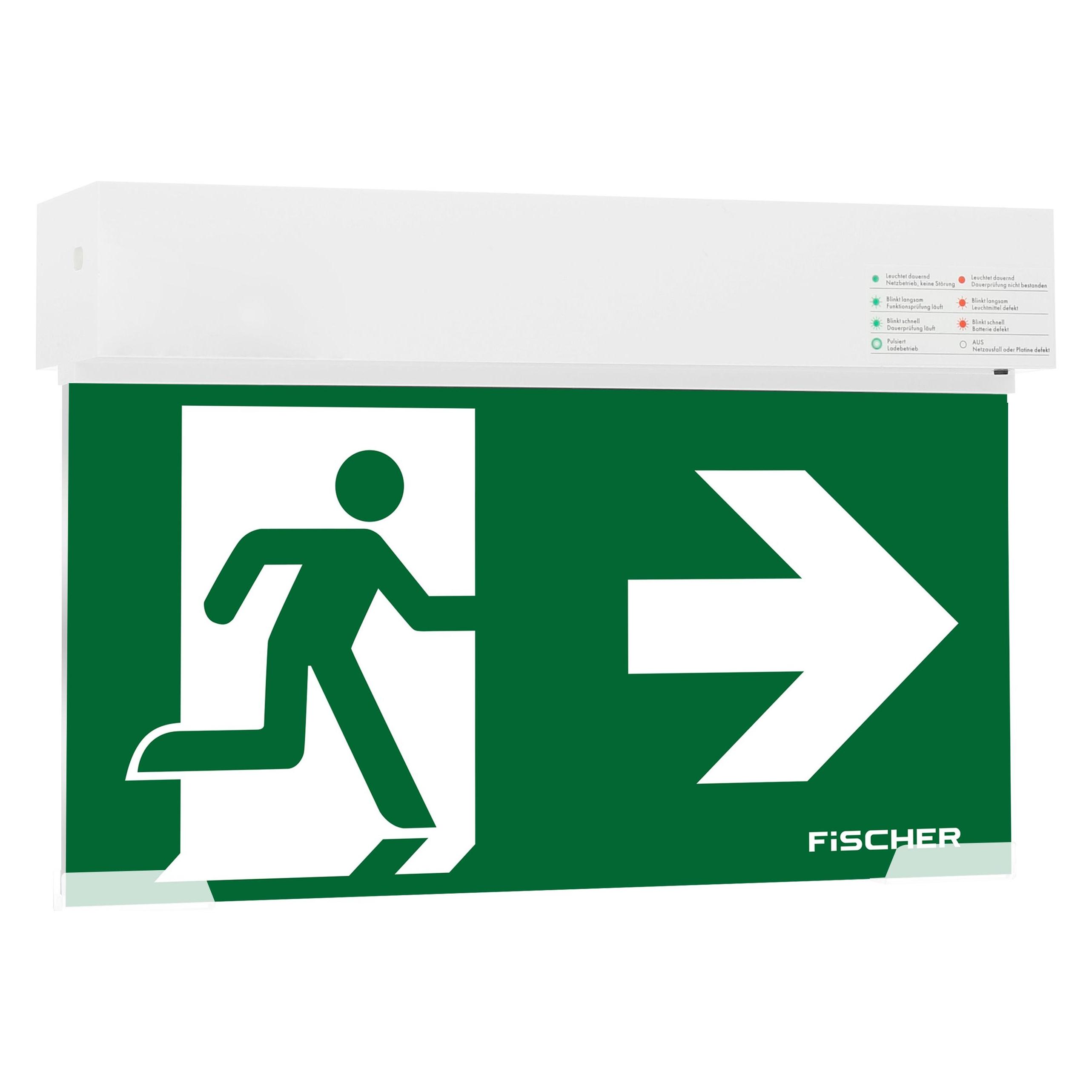 Fischer LED-Rettungszeichenleuchte (SK2-U383AT2)