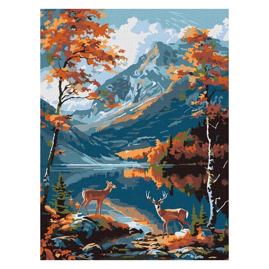Ideyka Malen nach Zahlen - Magie der Natur 30x40cm (58218887)