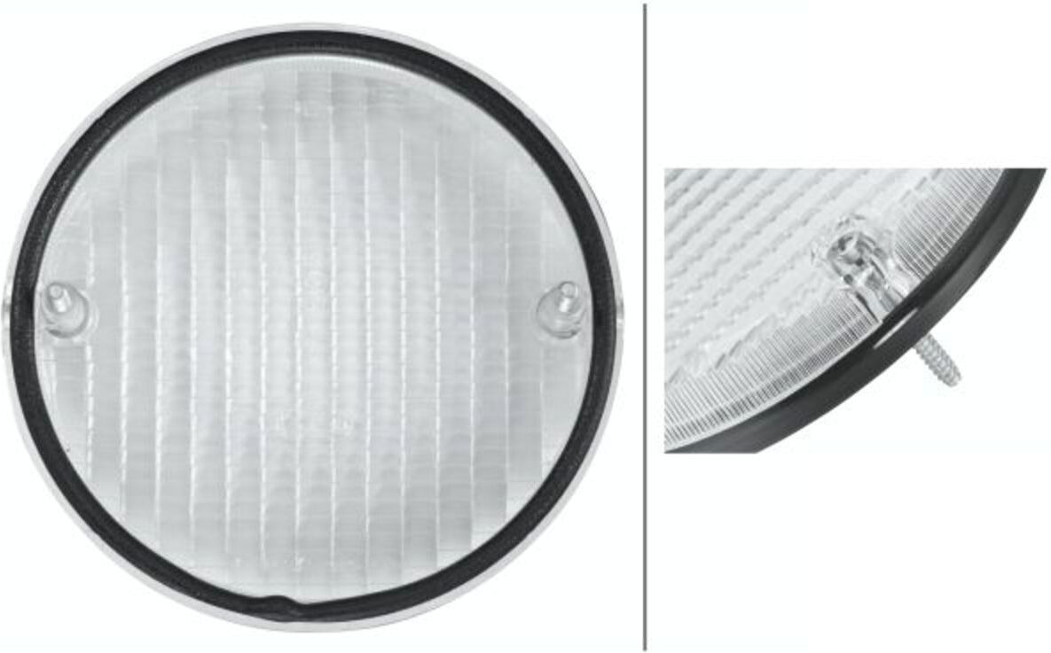 Lichtscheibe, Rückfahrleuchte HELLA 9ES 106 588-001