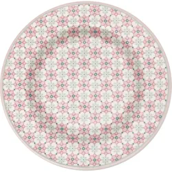 GreenGate Kleiner Teller Gwen Pink, Ø 15 cm