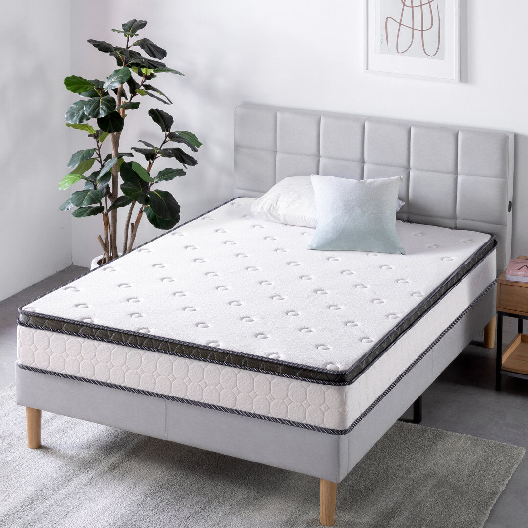White Noise Bryna Euro Top Pocket Spring Mattress Double (4'6)