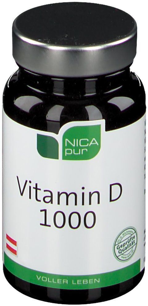Nicapur Vitamin D 1000 Kapseln 120 St