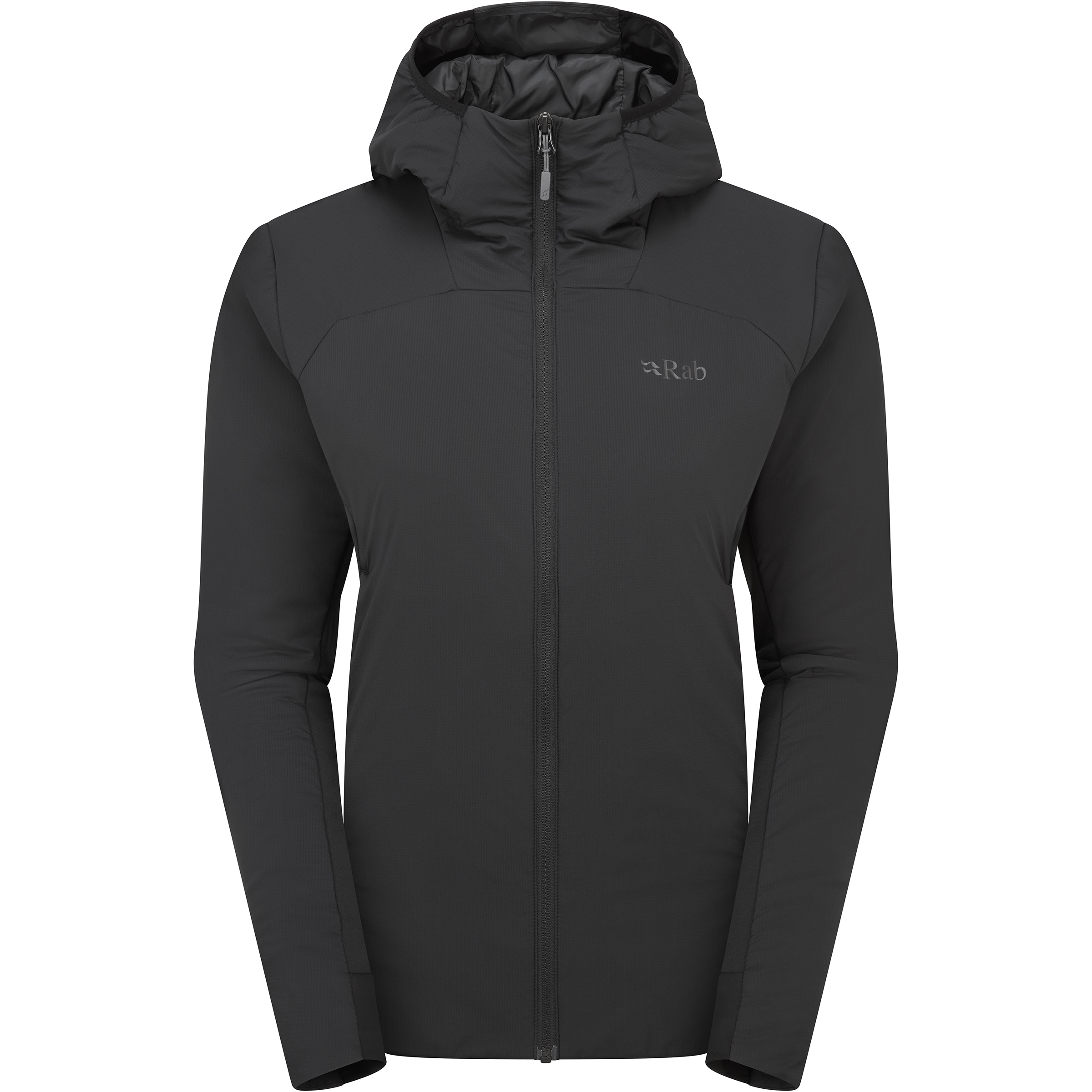 Rab Xenair Alpine Flex Damen Isolationsjacke schwarz Größe XS Trekking Elastisch Wasserabweisend